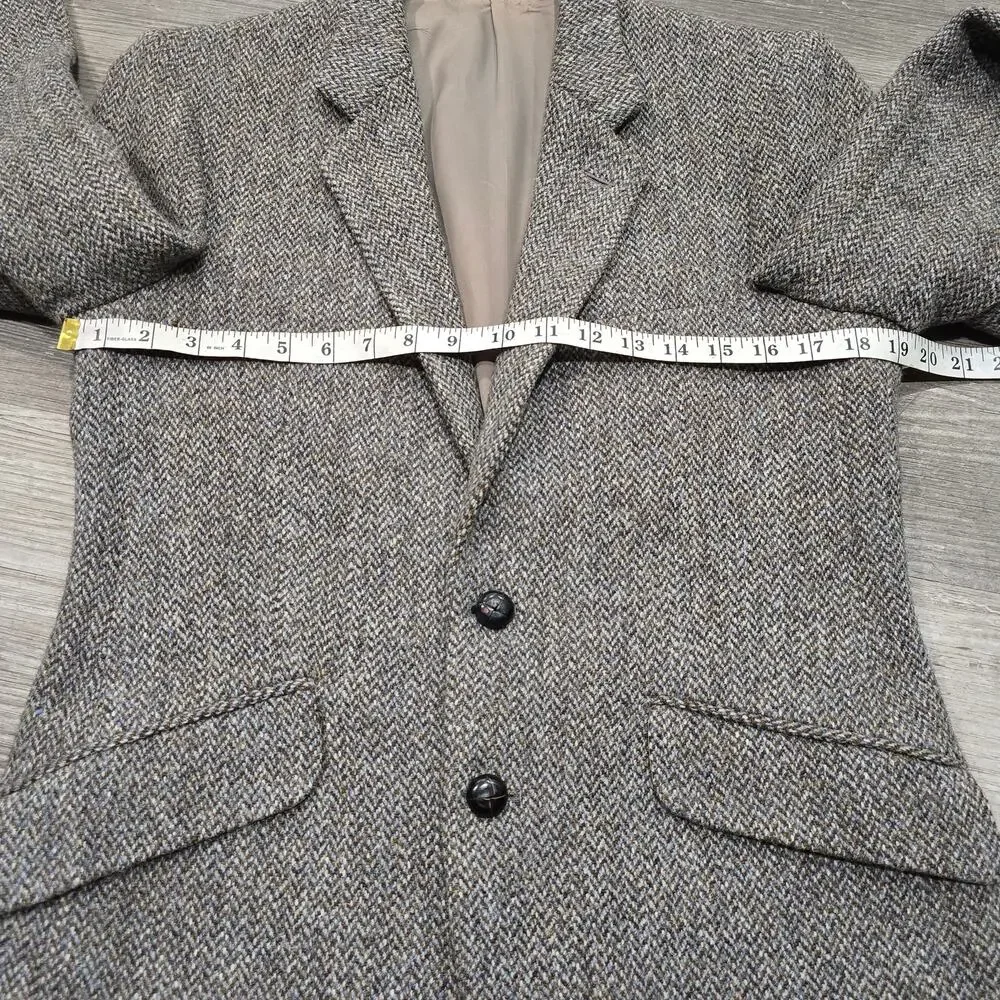 Harris Tweed for Dunn & Co 100% Wool Sport Coat Blazer Jacket Coat